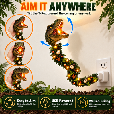DinoGlow Dinosaur Room Projector