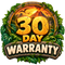30 Day Warranty