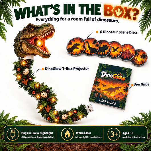 DinoGlow Dinosaur Room Projector